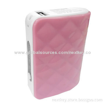 Portable Mobile Phone Power Bank with 4,400mAh Capacity, Single USB Port, 5.3V/1A Output